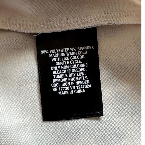 Mossimo sleeveless Green And Pink watercolor pattern skater dress sz small - Picture 7 of 7